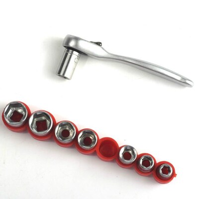 1/4 inch Hand Tool 72 Teetxh Single Head Unblocking Socket W