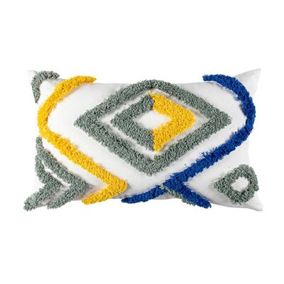 Boho Decorahtive Throw Pillow Cover Soft Woven Tufted Pillow