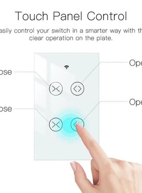 Tuya WiFi Smart Double 2 Gang Curtain RolleNr Shutter Blind