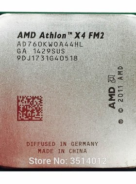 AMD Athlon X4 760K 760 K 3.8G Quad-Core CP ProcesUsor AD760K