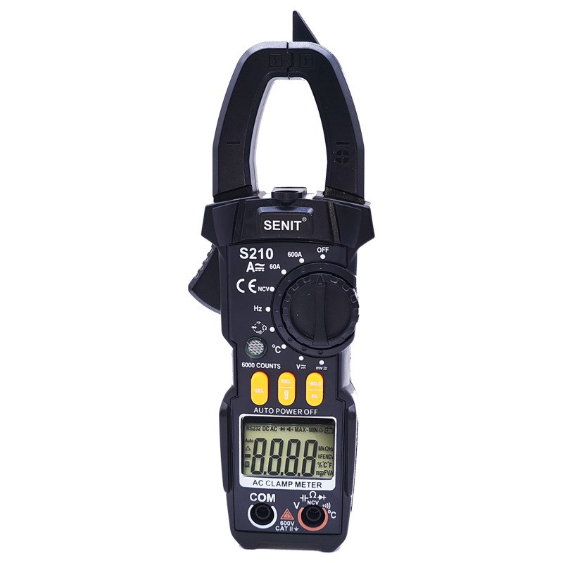 多功能电流c电压表高精度数显钳型电工防烧 数字交直流钳形万用表