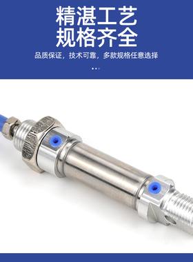 DSNU-40-25-50-75-100-125-150-200-250-275T/300不锈钢迷你气缸