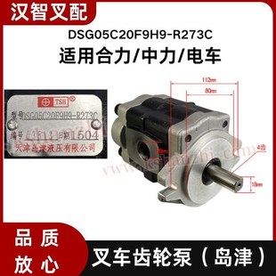 中力 叉车齿轮泵岛津 适用合力 R273C 电车 液i压泵DSG05C20F9H9