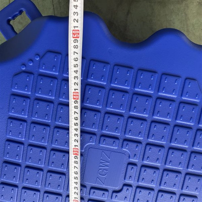 户外水上浮筒码头搭建塑料v浮桥海上网箱养殖垂钓鱼平台浮块摩托