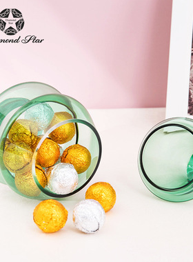 现代创意个性耶i诞树造型玻璃储物罐 客厅卧室收纳装饰品 耶诞礼