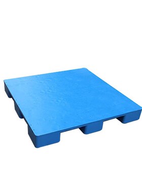 稳斯坦WST141实心塑料托盘防潮栈板卡板仓库叉车九脚托板平Z板1.2