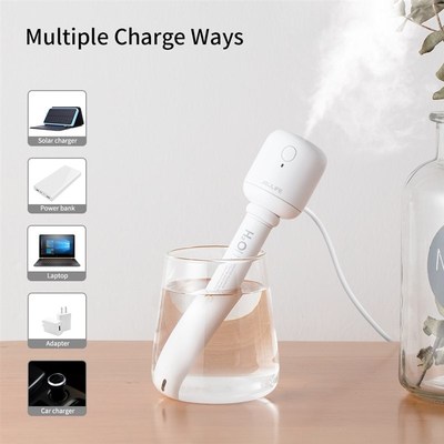 JISULIFE Mini Wirelesss Air Humidifier Portable Silent Aroma