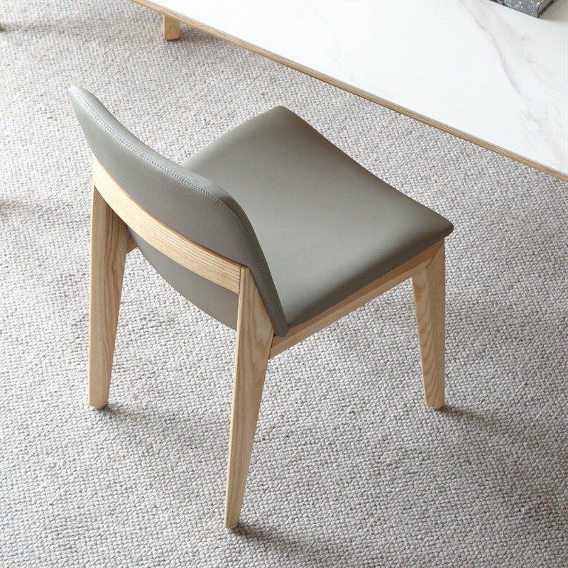 北欧实木餐椅家用现代白蜡木软包C餐椅子靠背凳子简约小户型网红,商业/办公家具,办公电脑椅/职员椅,淘宝优惠券,粉丝福利购,淘宝优惠卷