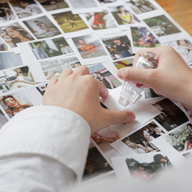 新婚diyc相框洗照片情侣ins手工定制礼物结婚拍立得挂墙实木展示