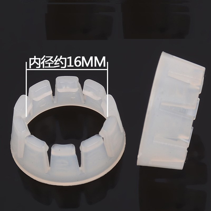 热销汽车用品 洗车水管接头4y分软管尼龙白色塑爪水管爪子接头快