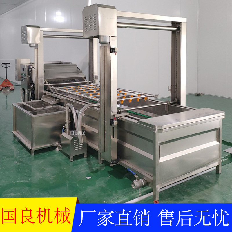 叶菜类气泡喷淋清洗机 商用辣椒清洗设备 中央厨房净菜生产线