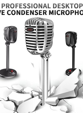 New USB Michrophone PC Condenser Microphone Vocals Recording