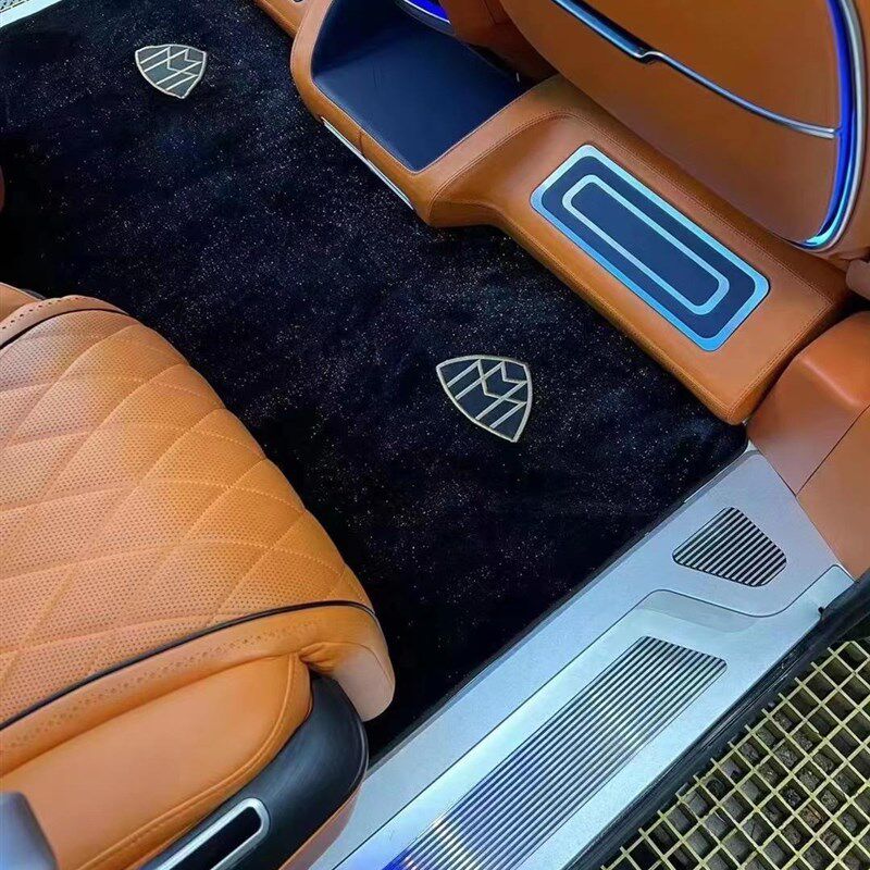 适用于24款丰田埃尔o法专用脚垫威尔法开司米纶alphard星空毯脚垫