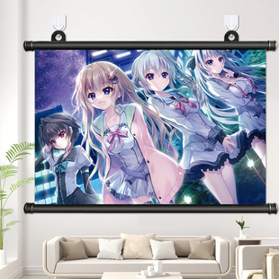 9-nine-海报挂画九条都新海天高清壁纸春风希亚动漫游戏周边定制1