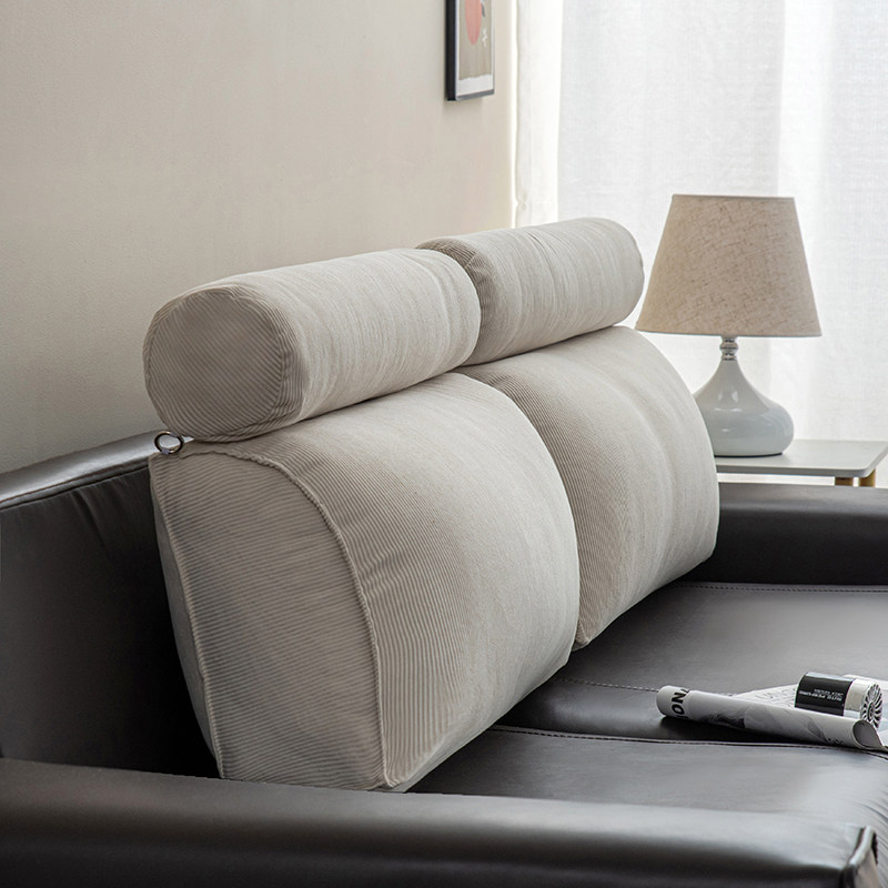 沙发靠垫大靠抱婴袋头枕弧形沙发腰靠背床头舒适靠枕硬护腰飘窗靠