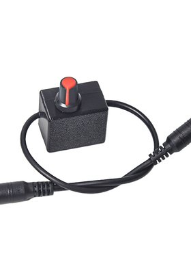 DC5521公母头调速器风扇电机鼓风机调速线风扇开关DC小型调节器