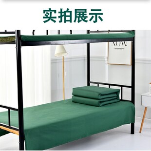 厂家被子正配橄榄绿内务制式单人B宿舍军训热熔被R芯定型被褥一套