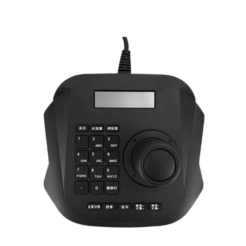 网络控制键盘onvif协议操作云台 预置位K 巡航和轨迹DC12V供电