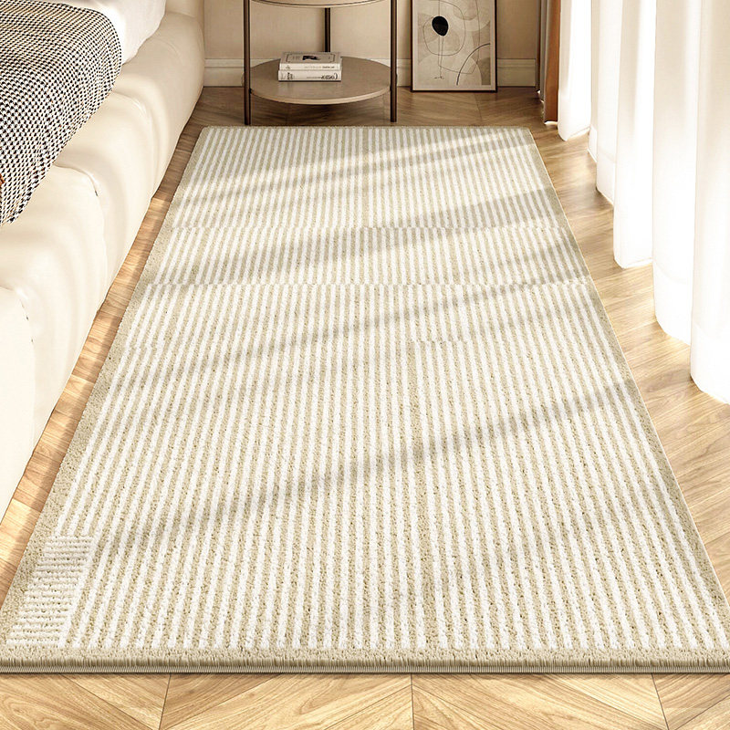 卧室床边地毯日式侘寂p奶油w风地垫客厅房间长条阳台飘窗垫子床边,居家布艺,床边毯,淘宝优惠券,粉丝福利购,淘宝优惠卷