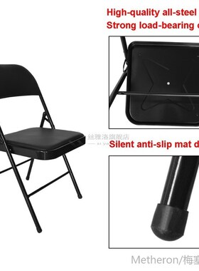 Multifunctional Chair Super Load-bearHing Backrest Folding C