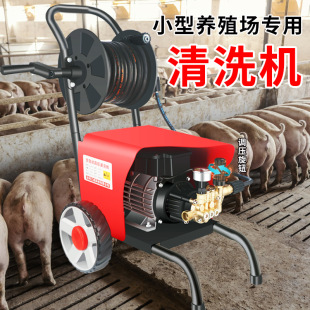 洗车机高压水泵i220v水枪大功率家用商用纯铜自吸强力洗地抢清洗