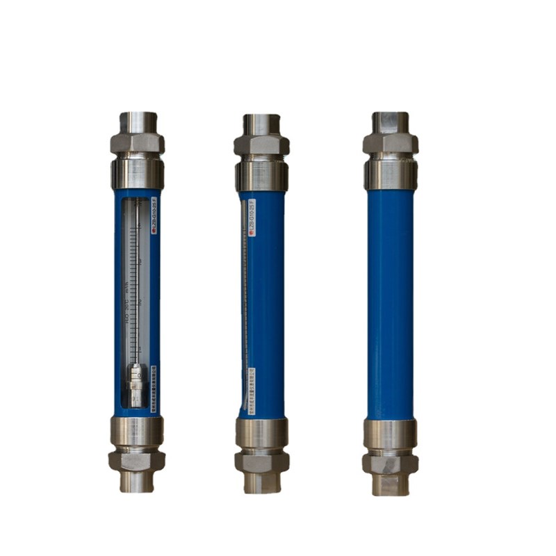 G20-25F玻璃管转子流量计 管螺J纹接头氨分解气纯水流量计