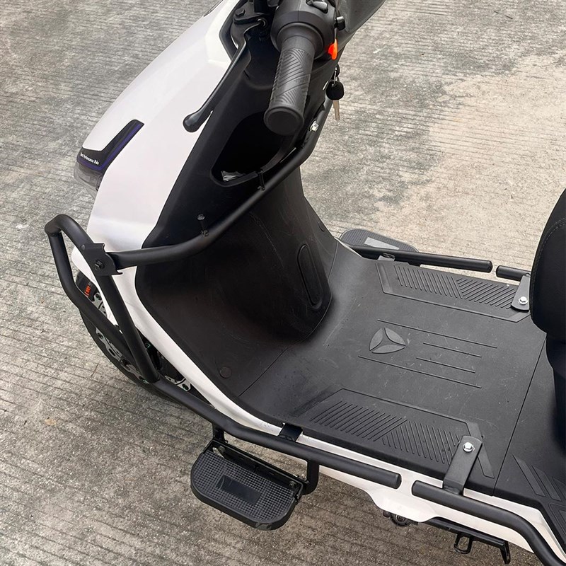 适配雅迪电e动车T35-M保险杆防撞防摔护杠尾箱架置物货架改装配件