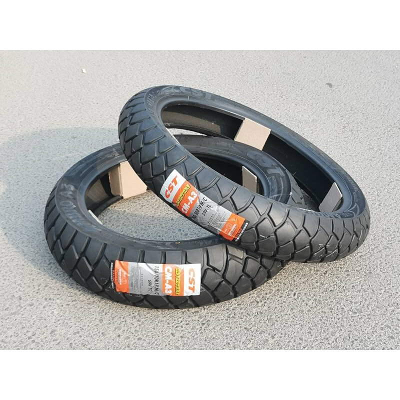 轮胎A3拉力胎110/80R19真空胎150/70R17半热熔全地形120/160