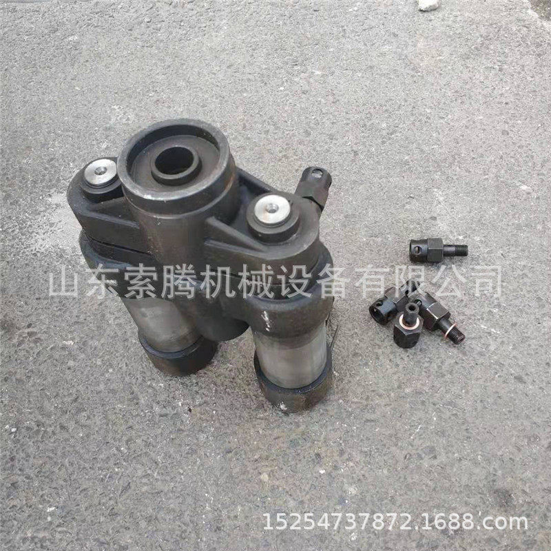 厂家直销张拉机具千斤顶 矿用双缸锚索张拉机具 索腾牌双缸张拉机