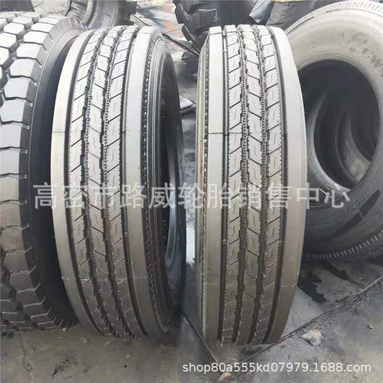 厂家直销山东英文 11R24.5 卡车轮胎 真空轮胎 四线花纹