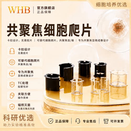 替代传统细胞爬片共聚焦细胞爬片