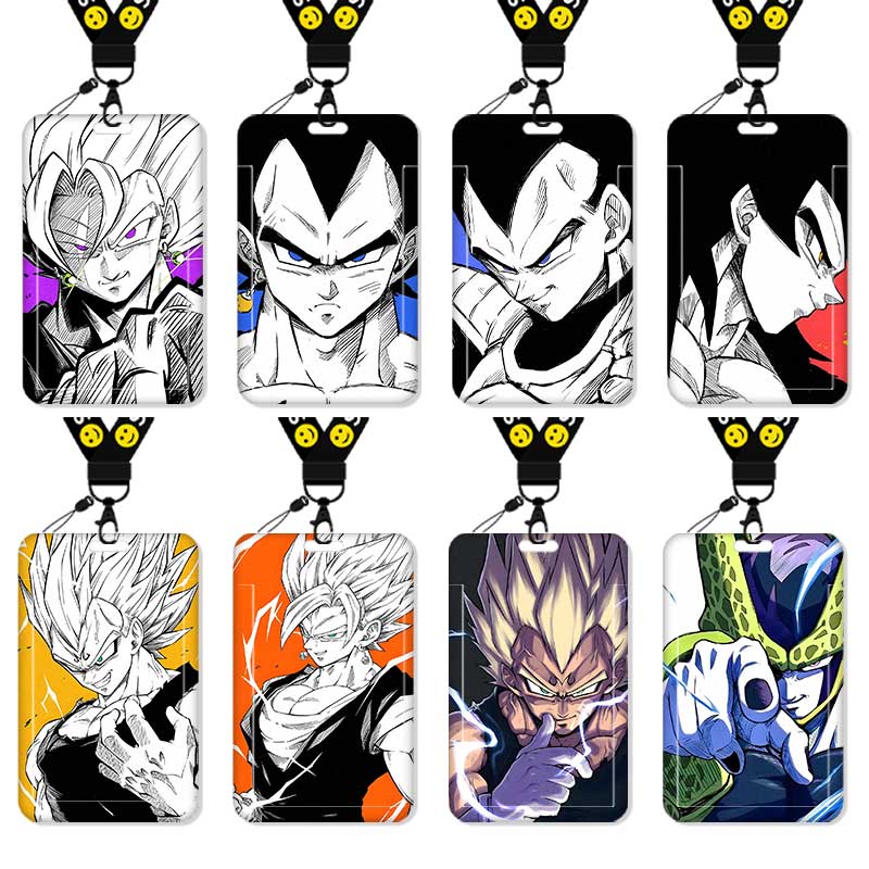 动漫龙珠悟空卡套饭卡校园卡身份证保护套公交卡学生水卡证件小卡片套工作证工牌证件套校牌挂绳二次元高颜值