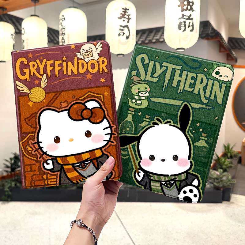 哈利波特华为平板matepad11保护套5s壳air12三丽鸥v8搞怪pro8荣耀9女生m6外壳5小米7三折6pro适用7s红米kpad