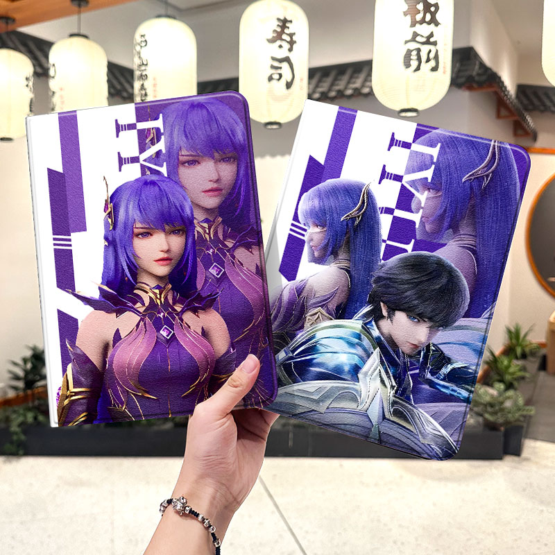 神印王座2020款ipad9保护套pro2022苹果mini6外套ipod8迷你4壳air5适用2平板3带笔槽十6第10代ioad三折2018九图片