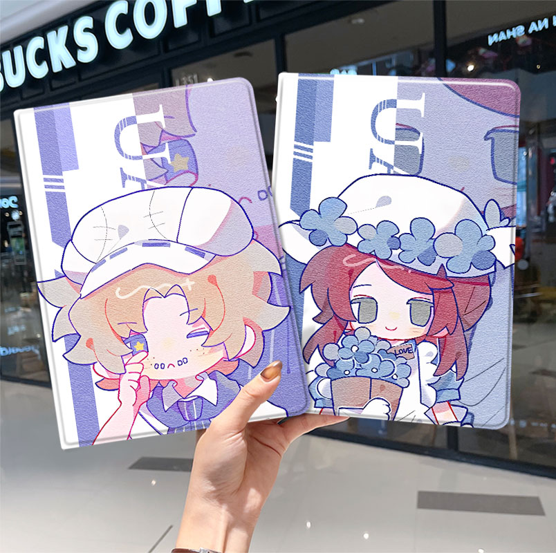 第五人格2021款ipad9保护套pro2022苹果mini6外套ipod迷你4壳air5适用2平板3带笔槽十第10代ioad三折九周边八