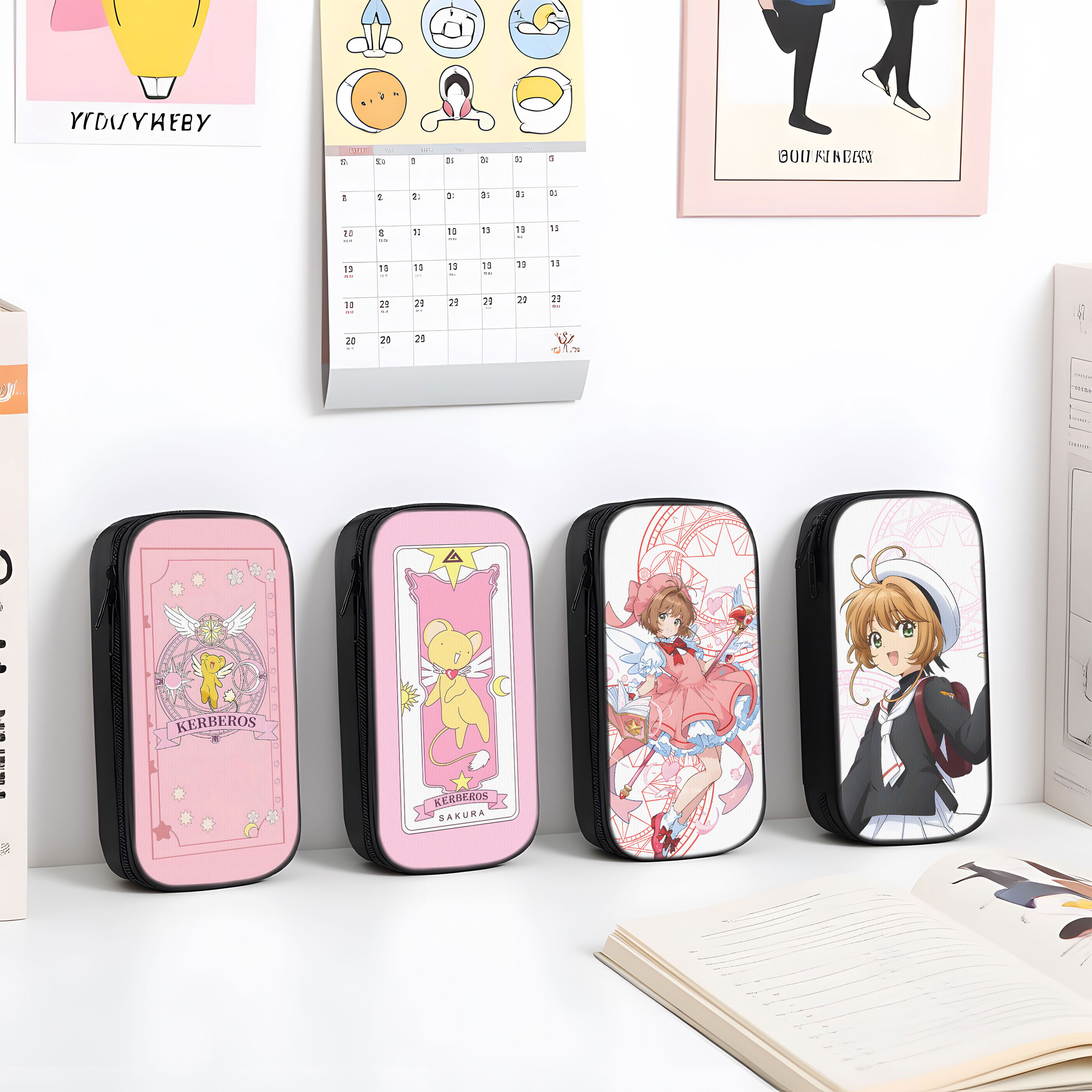 魔卡少女樱动漫同人周边笔袋小学生铅笔盒2025新款超火文具袋初中生笔盒学生文具盒儿童网红爆款男孩女生女孩