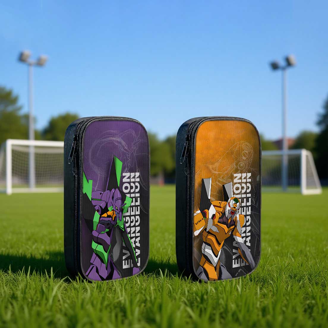 EVA初号机笔袋新世纪福音战士小学生铅笔盒2025新款超火文具袋初中生笔盒学生文具盒儿童一年级女孩男生男孩