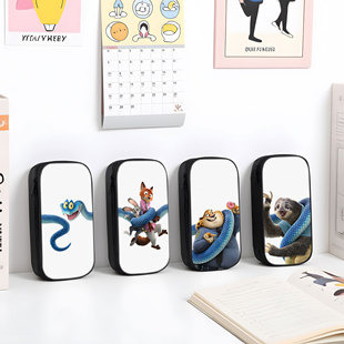 疯狂动物城2盖瑞笔袋朱迪小学生铅笔盒2025新款超火文具袋初中生笔盒学生文具盒儿童网红爆款大容量男孩女生