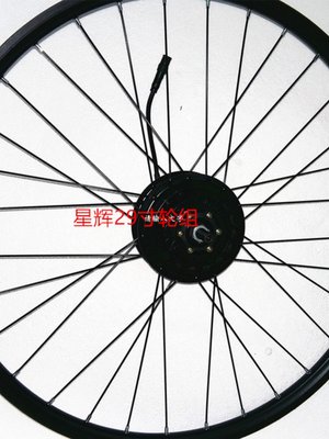 电动自行车电机轮组马达350W500W20242627529寸的编成改装配件