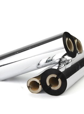 优普特树脂碳带不干胶标签色带树脂基色带标签碳带PNET标签110mm*