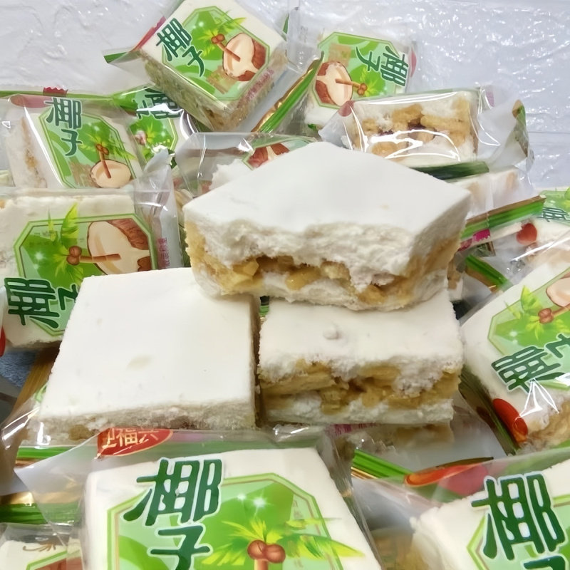 正宗广西特产椰子糕酥心糕沙琪玛夹心米糕糯米糕点8090后怀旧零食