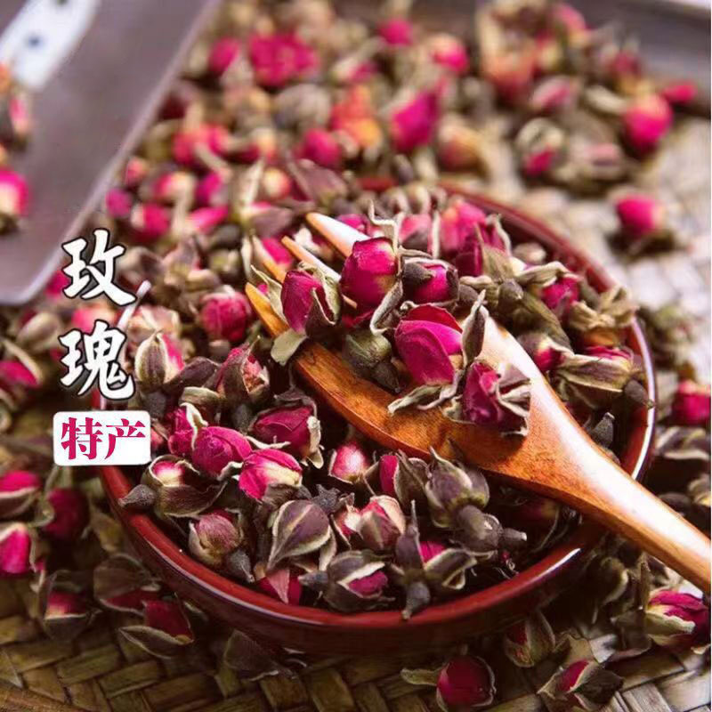 云南高山种植玫瑰花茶可食用玫瑰花干泡茶批发天然精选非平阴玫瑰