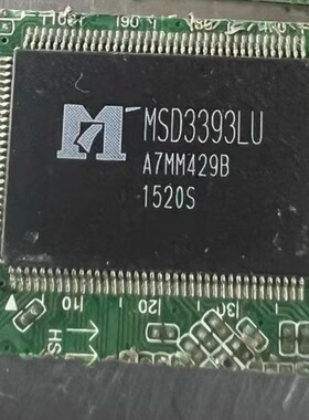 MSD3393LU QFP封装 液晶电视芯片