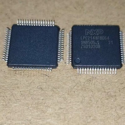 LPC2148FBD64 32位微控制器芯片IC 封装LQFP-64
