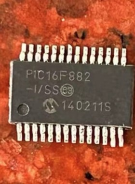 PIC16F882T-I/SS PIC16F882T 封装SSOP-28 8位微控制器芯片
