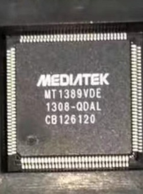 MT1389DE-QDAL QFP128封装 液晶电视主板解码芯片