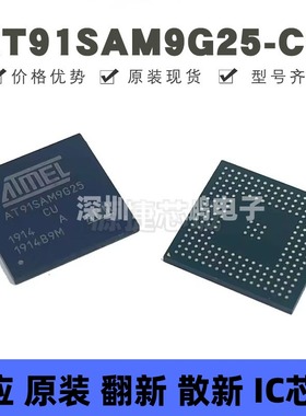 AT91SAM9G25-CU 封装BGA-217 微控制器 MCU单片机 提供BOM配单
