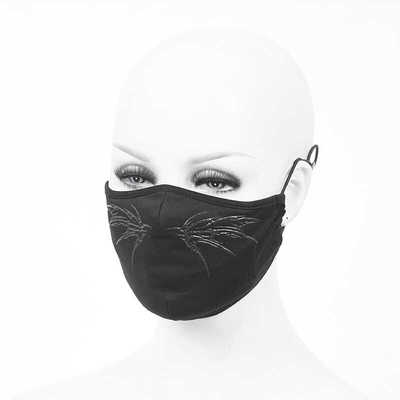 花纹哥特朋克面罩Devilfashion
