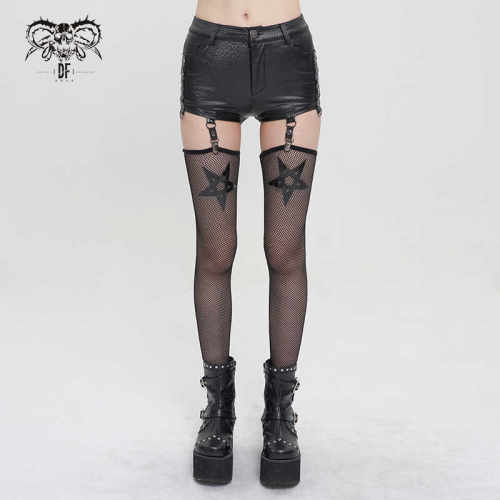 Devilfashion女士五芒星性感裤子