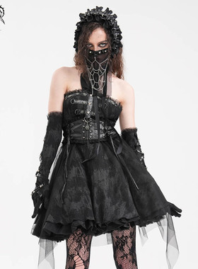 官方独家| Devil fashion恶魔时尚朋克洛丽塔连衣裙【SKT218】